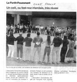 Ouest France octobre 2006