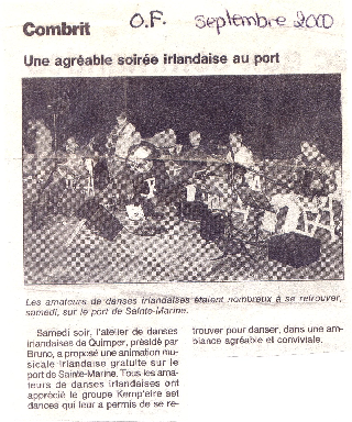 Article soirée Ste Marine