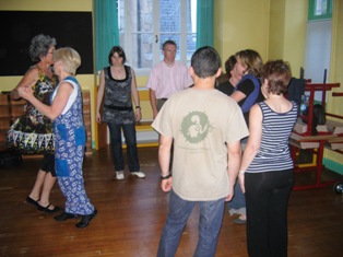 Atelier à l'école Jules Ferry à Quimper : les danseurs
