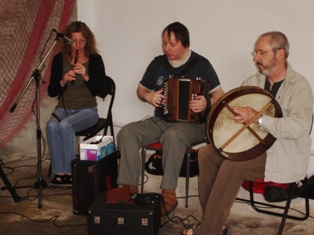 Musiciens : Marine, Stéphane et Didier